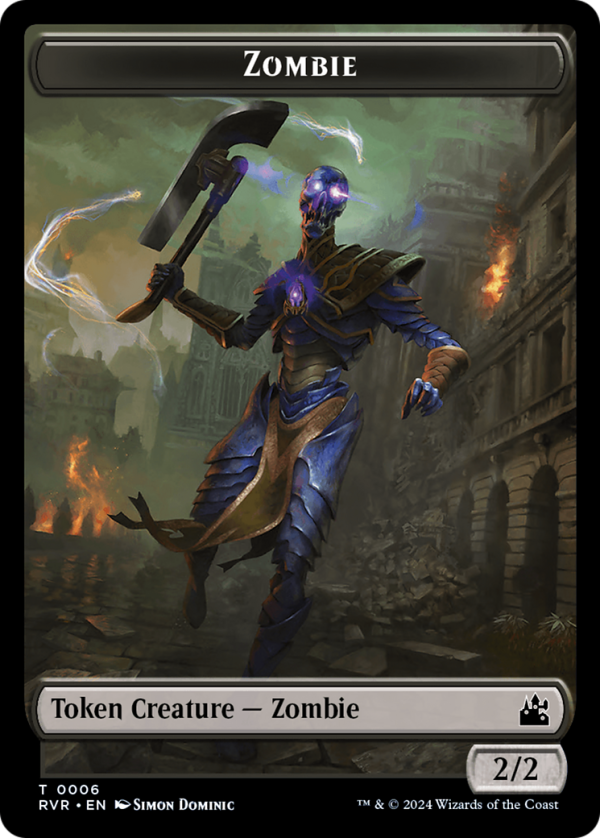 Zombie Token [Ravnica Remastered Tokens] Discount