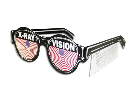 X-Ray-Specs - Gag Diffraction Glasses (Toy) - NEW Cheap