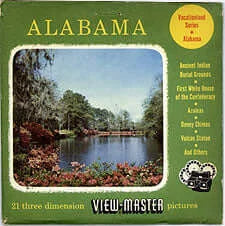 Alabama - Vacationland Series - View-Master  3 Reel Packet - 1950s views - vintage - (PKT-AL-S3) - S3 Hot on Sale