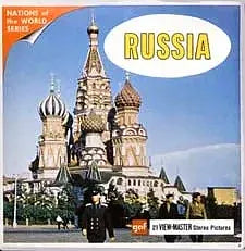 Russia - View-Master - Vintage - 3Reel Packet - 1970s views - B213 For Discount