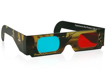 Pirates of the Caribbean on-line Game - 3 Pairs Official 3D Glasses - NEW Sale