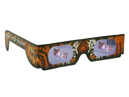 Wild Eyes™ 3D Cardboard Holographic Animal Glasses - TIGER - NEW Fashion