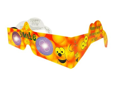 Smile - 3D  Holograhic Glasses - Smiley Face Style - NEW Online