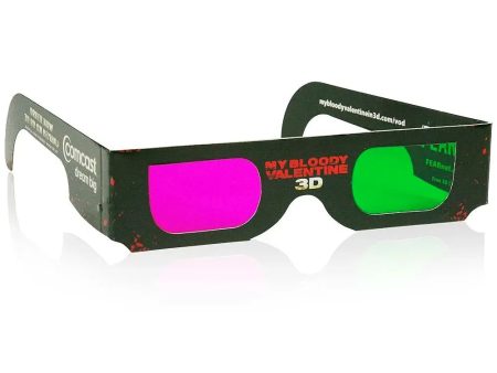 Bloody Valentine Glasses - Trioscopic Cardboard 3D Glasses - NEW For Discount