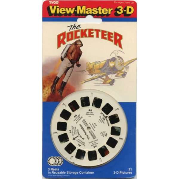 Rocketeer - View-Master - 3 Reel Set on Card - NEW - (VBP-4115) Supply