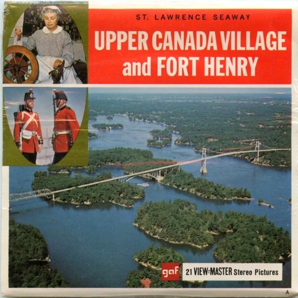 Upper Canada Village and Fort Henry - View-Master Vintage - 3 Reel Packet - 1970s  - A033 Online Sale