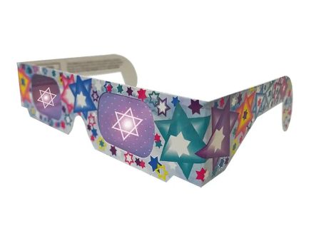 STAR of DAVID - 3D Holographic Glasses - NEW Cheap