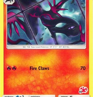 Salazzle (34 236) (Charizard Stamp #49) [Battle Academy 2020] Sale