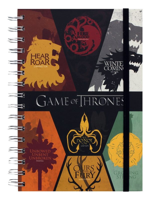 Game of Thrones: Sigils A5 Notebook For Sale