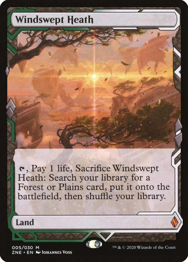 Windswept Heath (Expeditions) [Zendikar Rising Expeditions] Supply