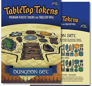 Table Top Tokens - Dungeon Set Cheap