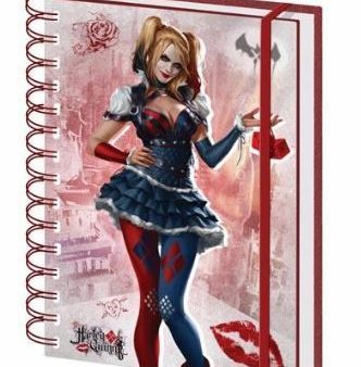 Batman Arkham Knight: Harley Quinn A5 Notebook Hot on Sale