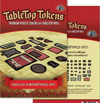 Table Top Tokens - Castle Furniture Set Supply