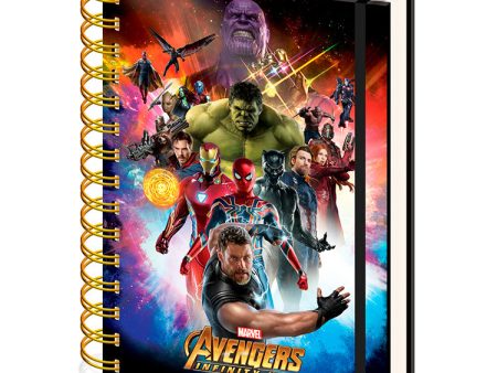 Avengers: Infinity War A5 Notebook Online now