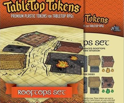 Table Top Tokens - Rooftops Set Sale