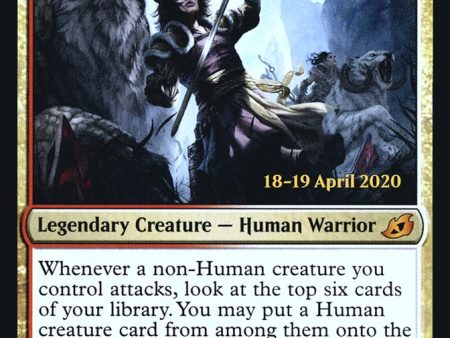 Winota, Joiner of Forces [Ikoria: Lair of Behemoths Prerelease Promos] For Cheap