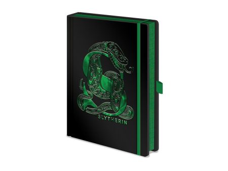 Harry Potter: Slytherin Foil Premium A5 Notebook Cheap