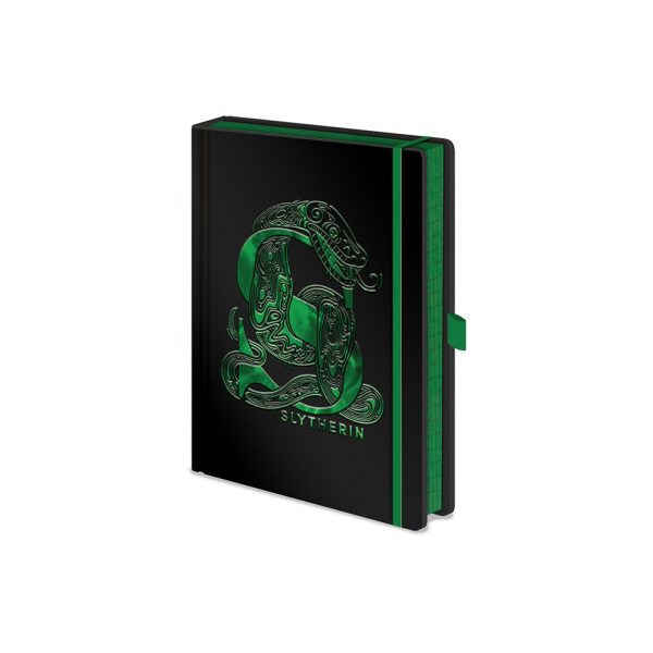 Harry Potter: Slytherin Foil Premium A5 Notebook Cheap