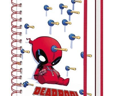 Marvel Comics: Deadpool Suckers A5 Notebook Online Hot Sale