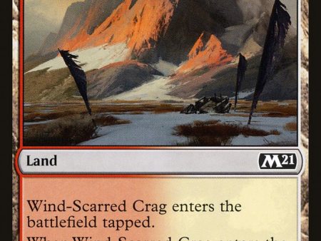 Wind-Scarred Crag [Core Set 2021] Cheap