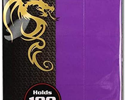 BCW 9-Pocket Page 10pk - Purple on Sale